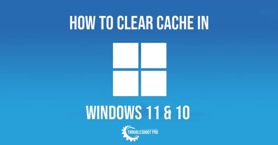 clear cache in windows