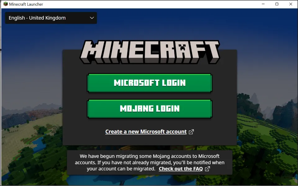 Log in to your Minecraft account with the same profile you used, to purchase it