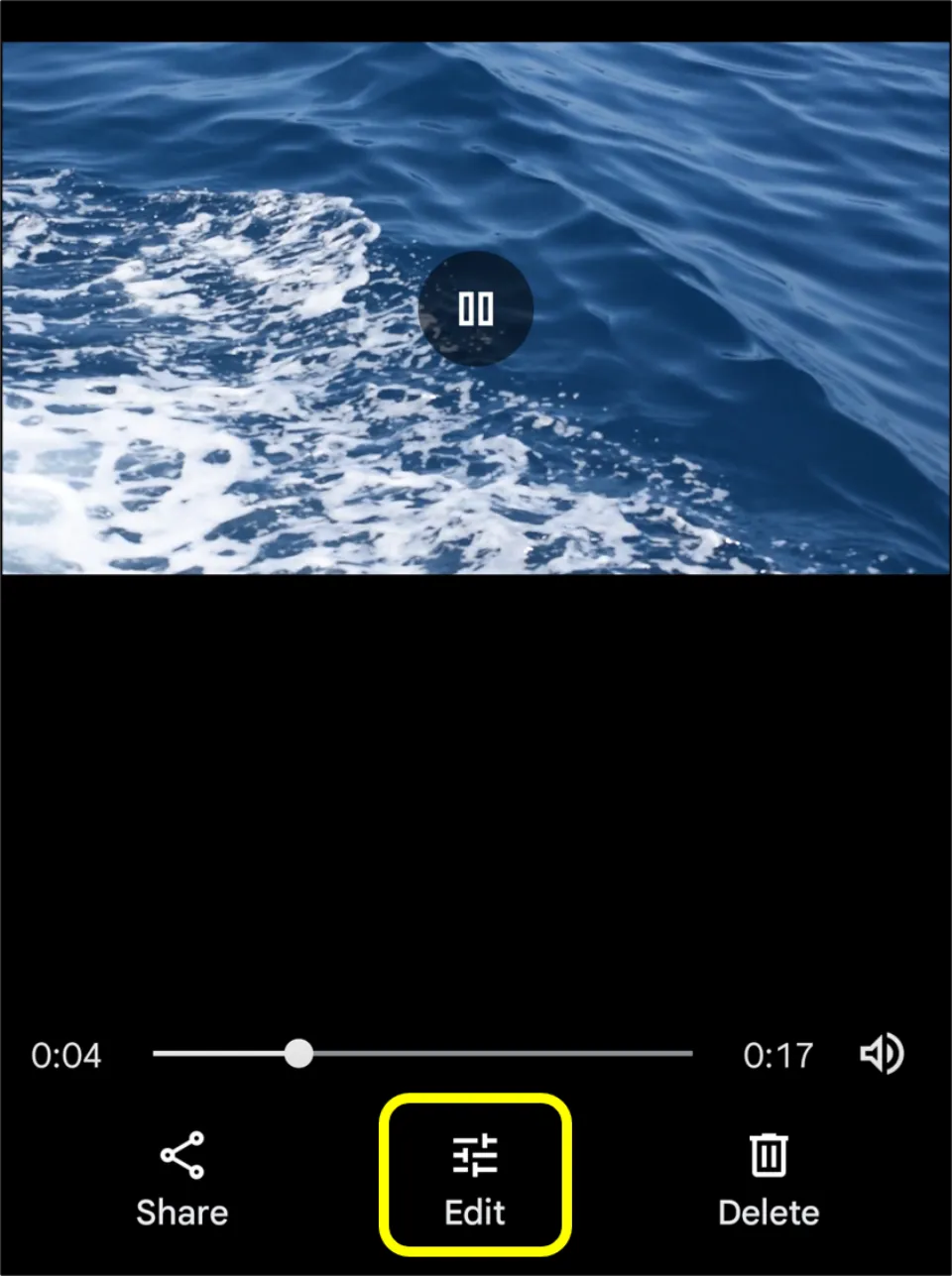 how to trim a video on android phone