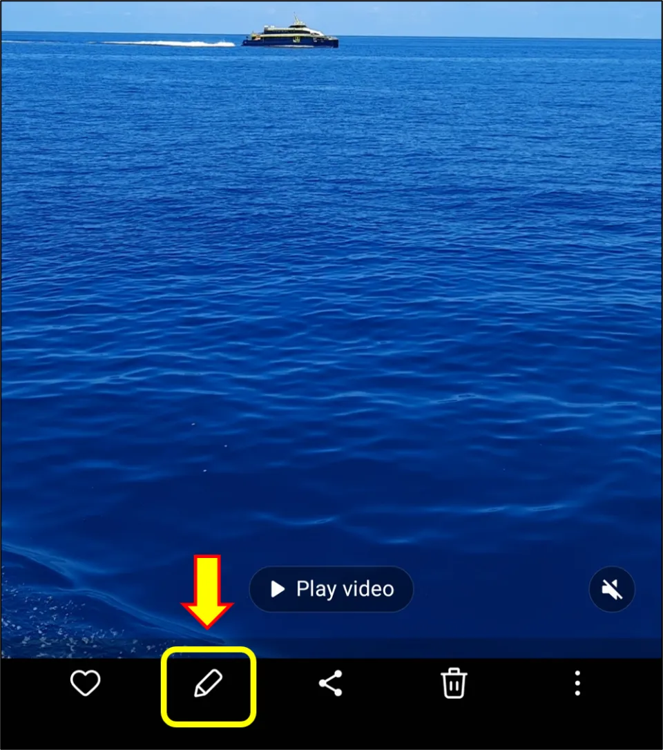 how to trim a video on samsung