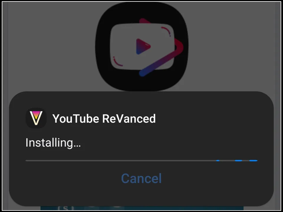Install YouTube ReVanced mobile